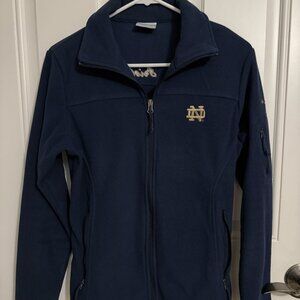 Columbia Notre Dame Fighting Irish Fleece Full-Zip Jacket